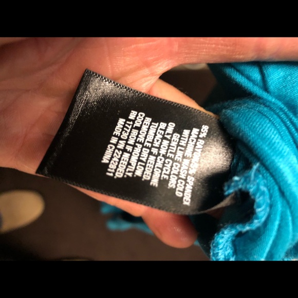 💜3/$15 SALE💜MOSSIMO AQUA BLUE MAXI - Picture 8 of 12